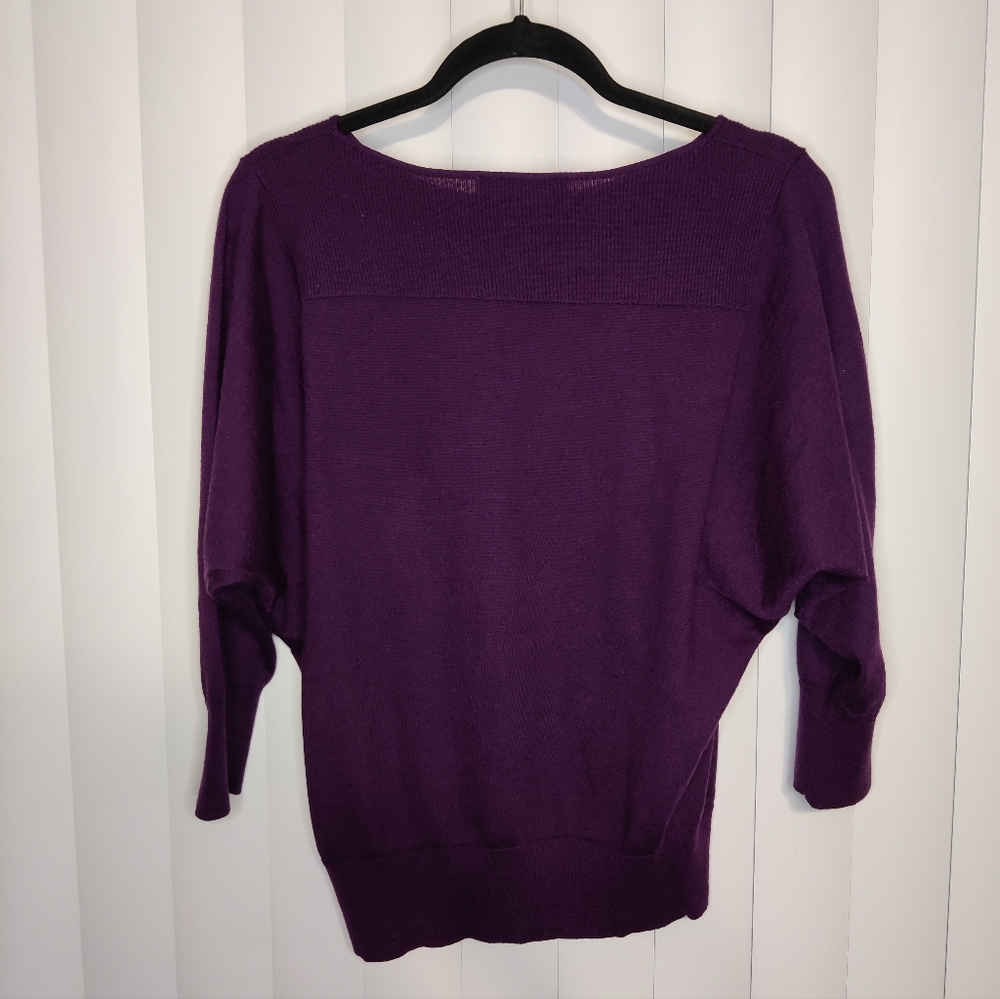 LOFT Purple Sweater - Picture 3 of 4